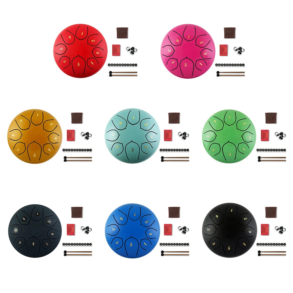 11-Tone Steel Tongue Drums