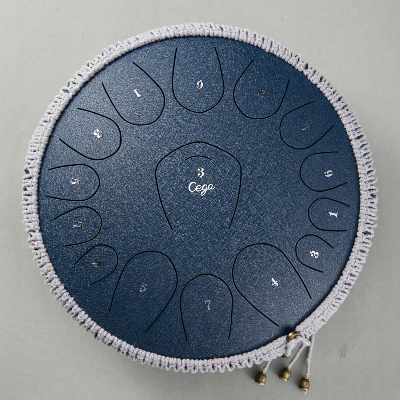 15 Tone Steel Tongue Drum