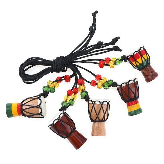 5pcs Mini Djembe Pendant