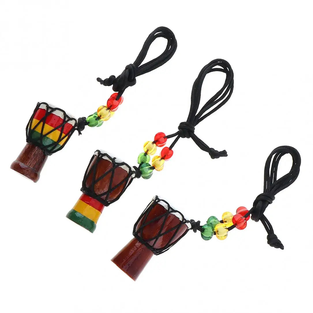 5pcs Mini Djembe Pendant