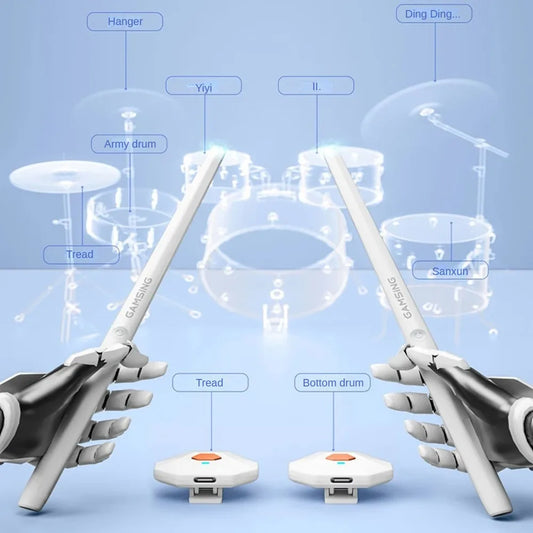 Electronic Drums Pedal Training Set